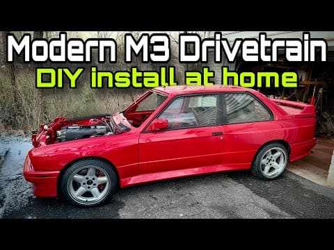 I Installed a FULL E46 M3 Drivetrain in my E30 M3!