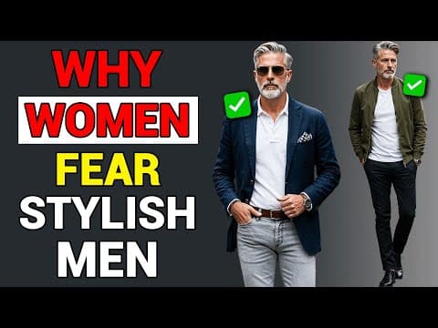 Why Women Call Well-Dressed Men Over 40 Intimidating (And What It Really Signals)