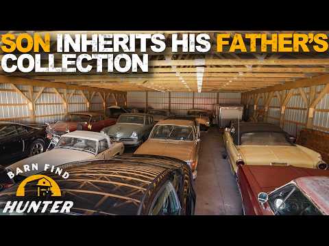 Son Inherits His Father's Entire Car Collection & It All Must Go | Barn Find Hunter