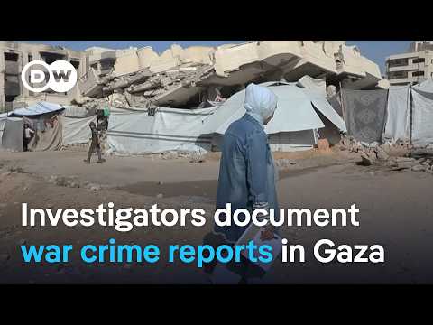 Israel rejects Gaza war crime allegations | DW News