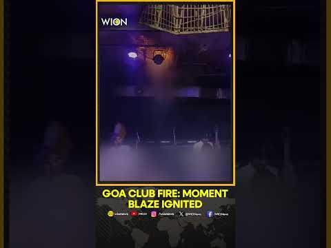 Goa Club Fire: Video Captures MOMENT When Massive Blaze Broke Out Inside Goa Nightclub | WION Shorts