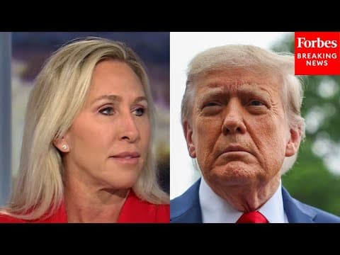 'I Feel Very Sorry For President Trump': Marjorie Taylor Greene Responds To Attacks From Trump