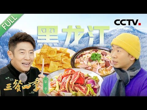 【Full】满族火锅 杀猪菜 胖头鱼汤 齐齐哈尔烤肉 油炸冰溜子 锅包猴头菇……撒贝宁、刘敏涛、杨迪带你寻味黑龙江!| CCTV「三餐四季 第二季」第4期 20250216