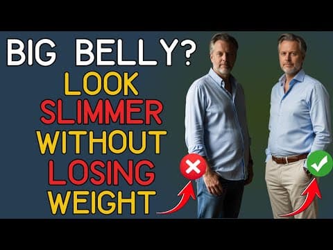 Big Belly Outfit Myths: Debunking Common Fashion Advice for Men Over 40 | 40+ Men's Fashion