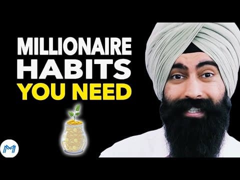 The Habits that Made Me a MILLIONAIRE