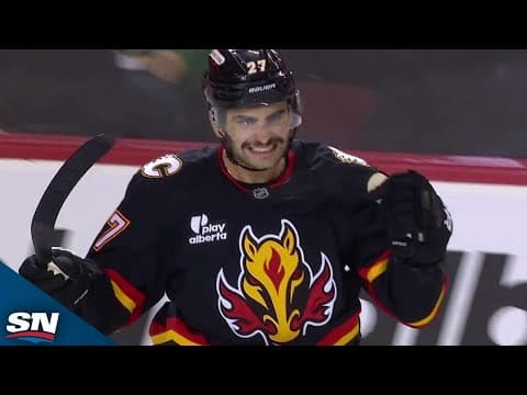 Matt Coronato Scores To Cap Off Perfect Passing Play For Flames