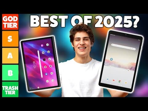 BEST Android Tablet 2025 Tier List - STAY AWAY FROM THESE!