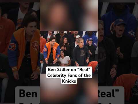 Ben Stiller on “Real” Celebrity Fans of the Knicks (2025)
