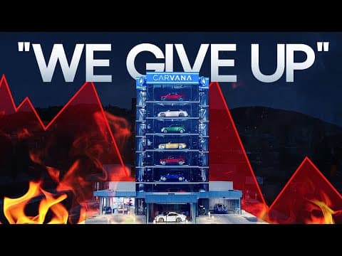 Carvana's $79 Billion Used Car Disaster...What Happened?