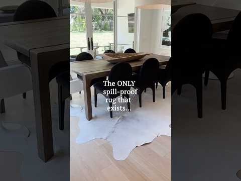 Dining room hacks 101 #interiordesign #rugs