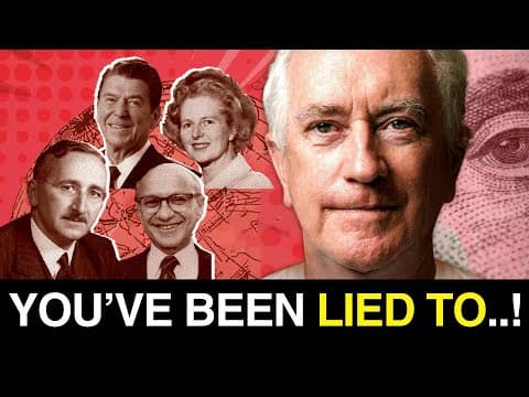 “The real problem isn't deficits, It's Neoliberalism“ Top Economist warns