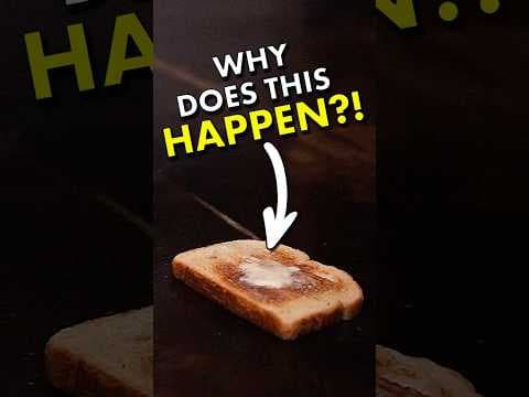 We made a whole physics video about falling toast