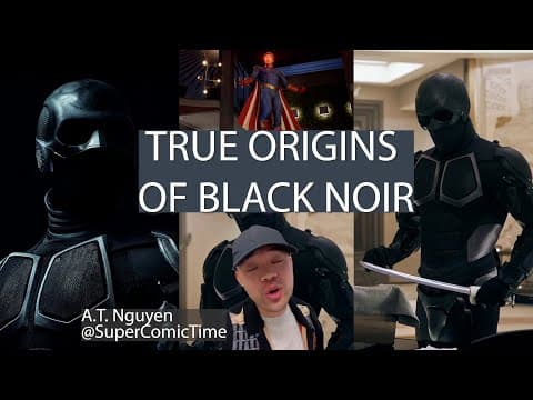 BLACK NOIR’S TRUE ORIGINS - #comics