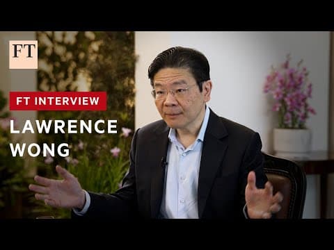 Singapore prime minister warns of turbulence ahead in 'post-American' order | FT Interview