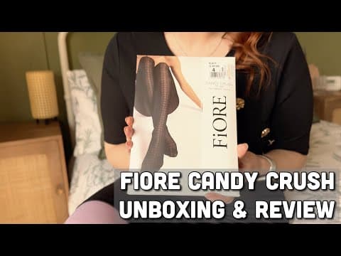 Fiore Candy Crush Tights | Hosiery Unboxing & Review