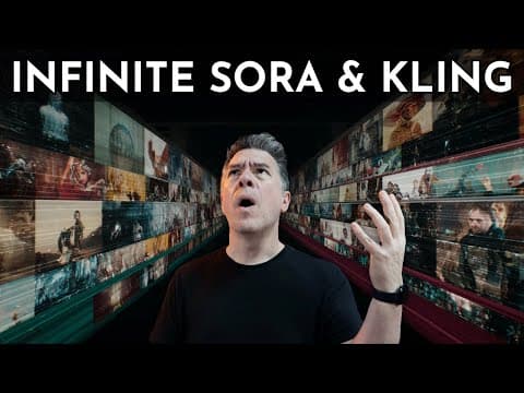 Infinite Length Sora 2 and Kling Clips & Sketch to Video!