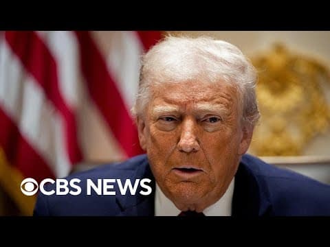 Watch: Trump asked if he will release video of second strike against alleged drug boat