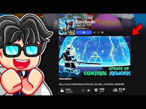 Blox Fruits CONTROL REWORK Trailer...