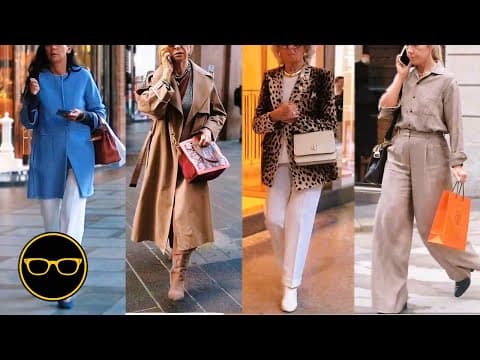 Milan Street Style Fall trends Outfits : What are people wearing in October 2025