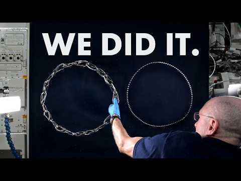 NASA tested my chain theory in space