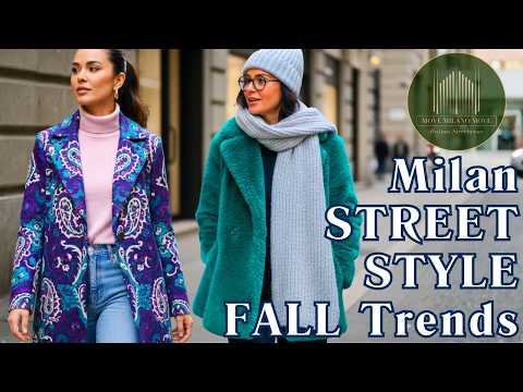 ✨ Milan November Fashion Trends 🇮🇹: Fall Italian Street Style