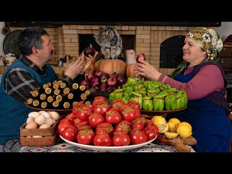 Traditional Three Sisters Dolma — Stuffed, Savory, Perfect 🌶