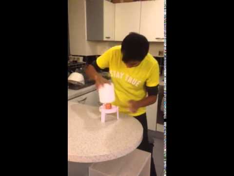 Rhik Samadder tries the Eggstractor – video