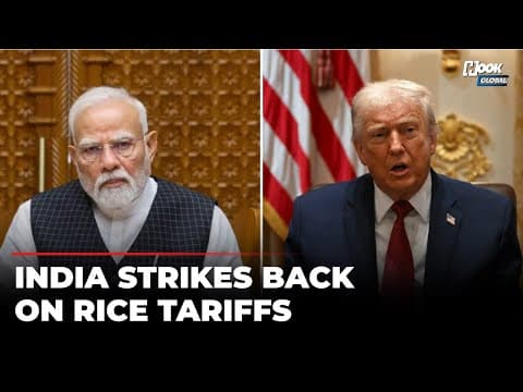 Indian Rice Exporters Federation Fires Back At Trump’s Rice Tariff Threat | India vs US Trade