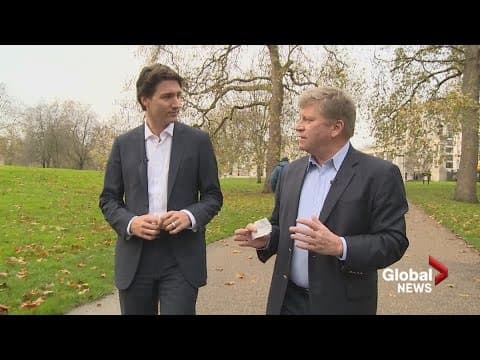 A walk in the park with Justin Trudeau