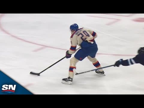 Oilers' Leon Draisaitl Takes Stretch Pass And Buries Backhand For Breakaway Goal