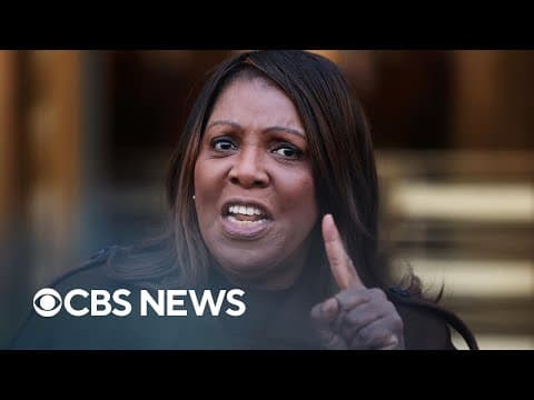 Letitia James reacts to grand jury refusing to re-indict her