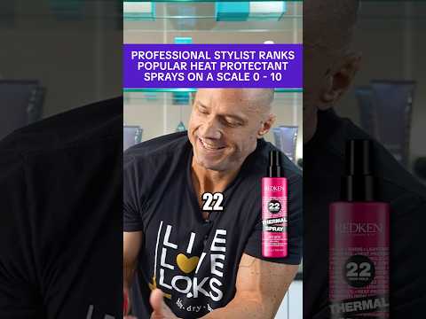 Professional Stylist Ranks Popular Heat Protectant Sprays on a Scale 0-10