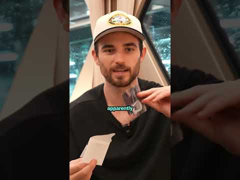 I Took A First Class Train Ride