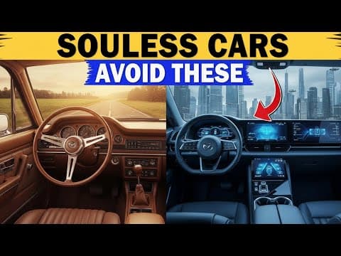 The DEATH of Driving Pleasure: 13 Features Killing Cars Forever