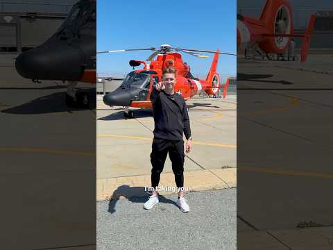 Flying with the Coast Guard! 🚁