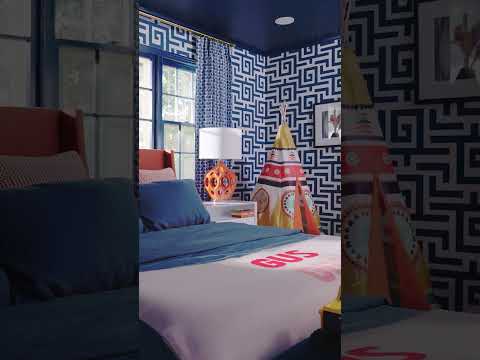 Step inside this home renovation where retro 70s charm meets a cottage glow-up #housetour #shorts