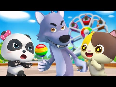 Don't Go with Strangers | Safety for Kids | Nursery Rhymes | Kids Songs | Panda Cartoon | BabyBus