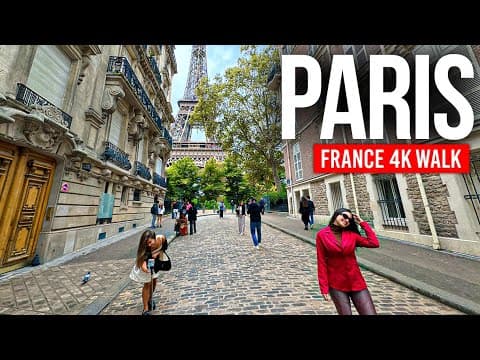 PARIS, France 🇫🇷 The World’s Most Beautiful City? | 4K Walking Tour