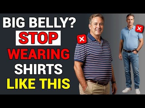Why Your Shirts Make You Look Heavier — And What to Wear Instead | Men’s Style 40+