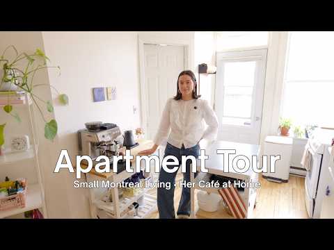 She Runs a Cafe From Her Small Apartment in Montreal – FULL TOUR