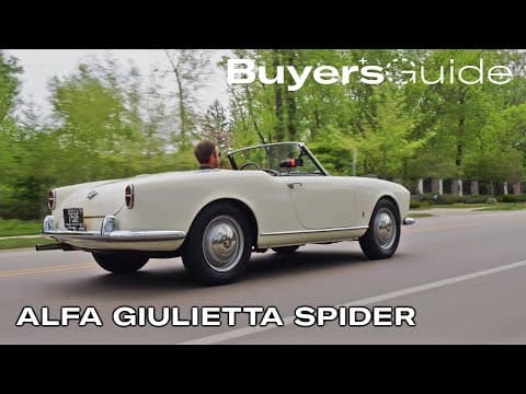 The Alfa Romeo Giulietta Spider is an easy car to love | Buyer's Guide | Ep. 306