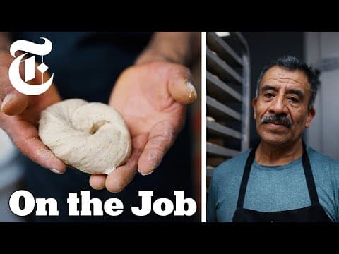 This Man Makes 3,000+ Bagels by Hand Every Day | On the Job | Priya Krishna | NYT Cooking