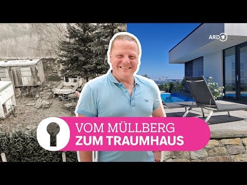Moderner Bungalow mit viel Glas auf 800 Jahre alten Mauern | ARD Room Tour