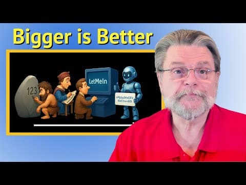 Size Matters! (When It Comes to Passwords)