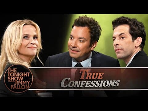 True Confessions with Reese Witherspoon and Mark Ronson | The Tonight Show Starring Jimmy Fallon