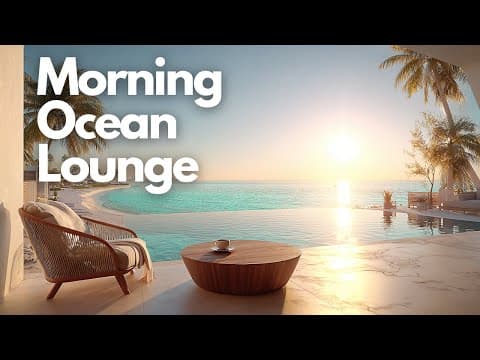 Morning Ocean Lounge | Relaxing Ocean Lounge Music for a New Day