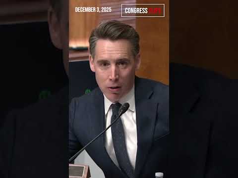 Senator Hawley Blasts Congress Over Rising 2026 Health Premiums