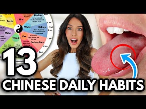 13 *CHINESE* Daily Habits That Will CHANGE YOUR LIFE!