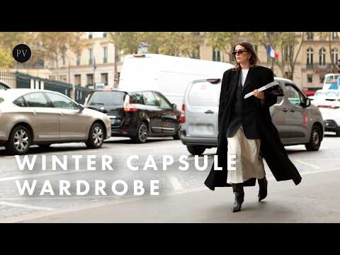 Parisian Guide to a Chic Winter Capsule Wardrobe | Parisian Vibe