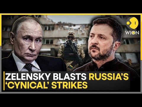 Ukraine Peace Deal: Zelensky Slams ‘Cynical’ Russia as Trump Claims Peace Deal Is Near | Wion